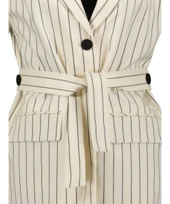 Aeva Pinstripe Blazer