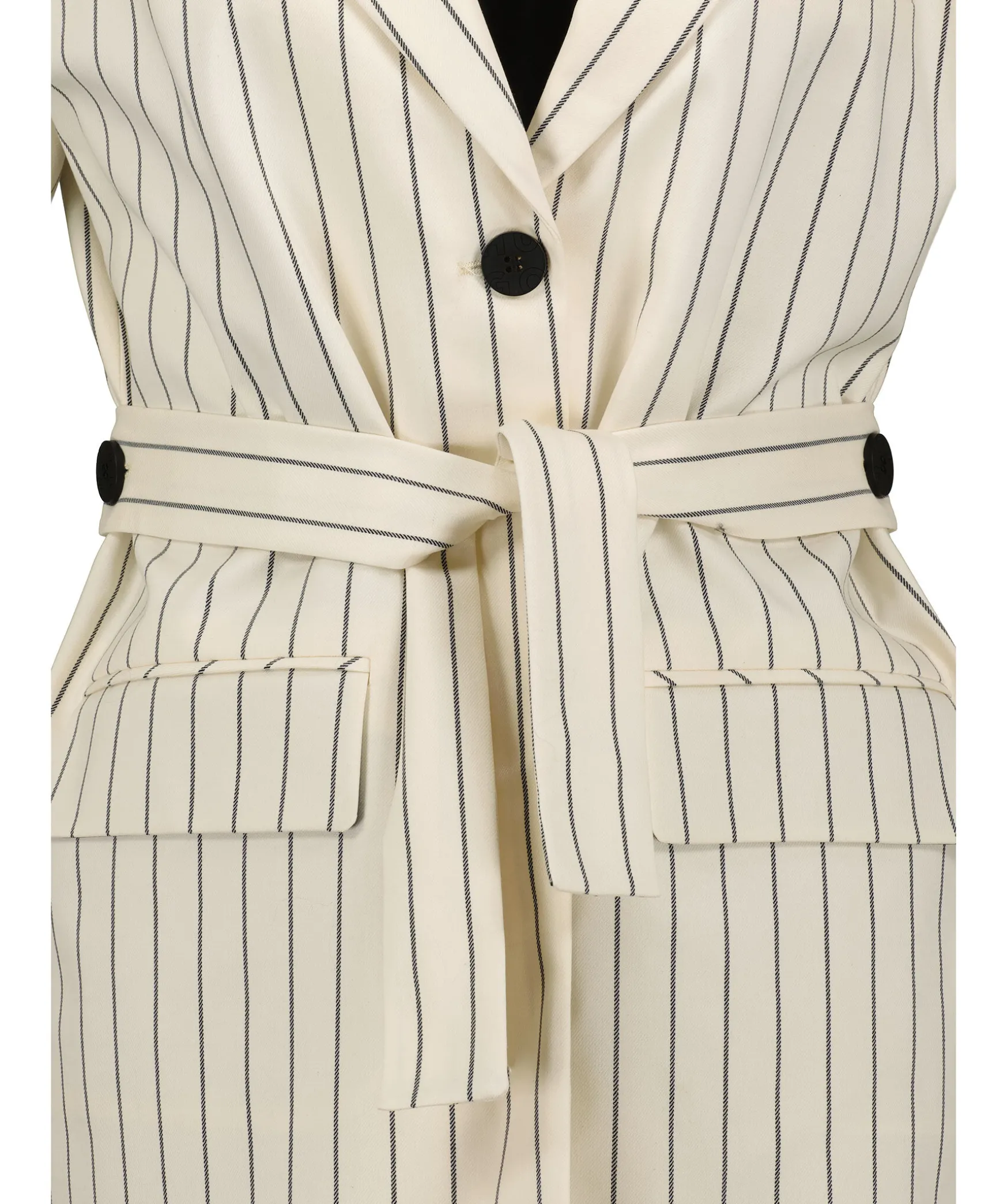 Aeva Pinstripe Blazer