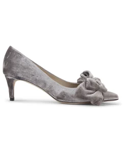 Alimo Velvet Kitten Heel