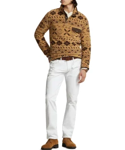 Aop Mockneck Sweater