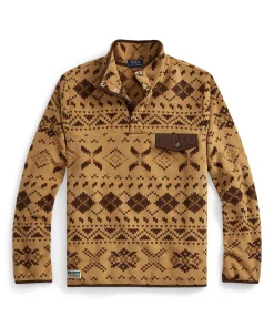 Aop Mockneck Sweater