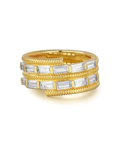 Baguette Coil Ring