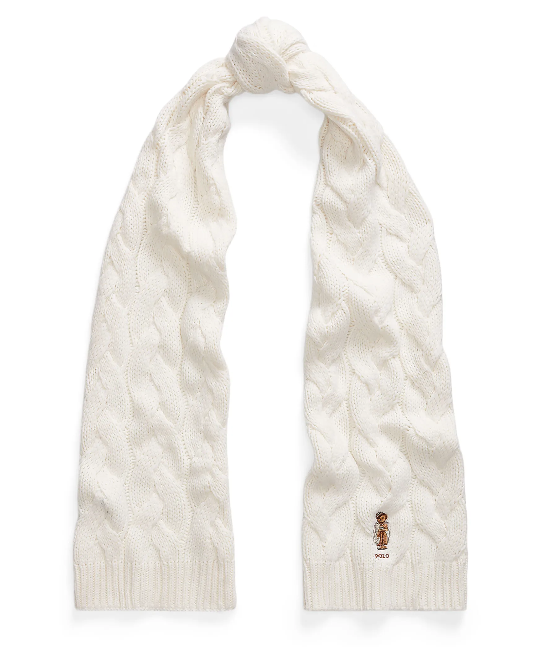 Bear Cable Scarf