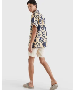 Big Floral Print Ss Shirt