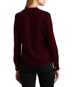 Clifette Velvet Ls Top