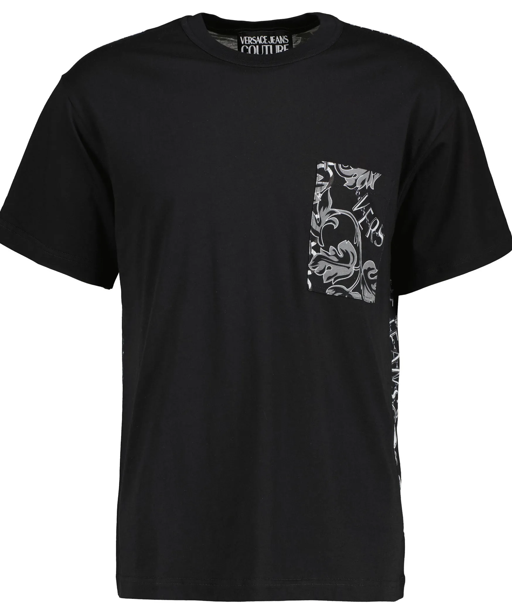 Contrast Chain T-Shirt