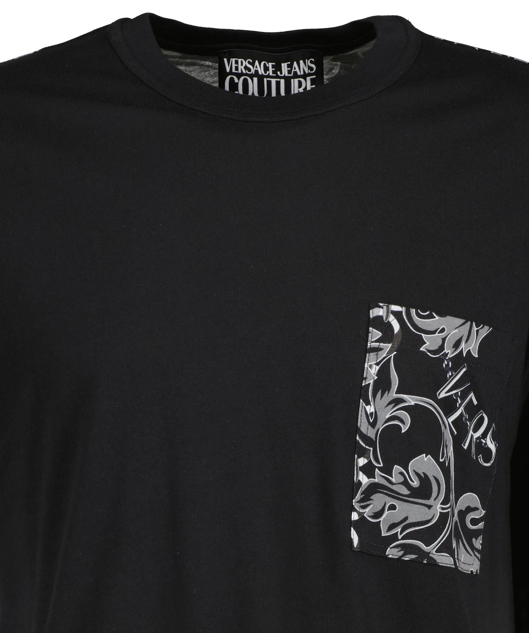 Contrast Chain T-Shirt