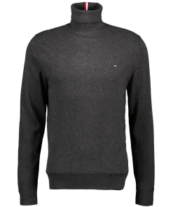 Cotton Cashmere Roll Neck