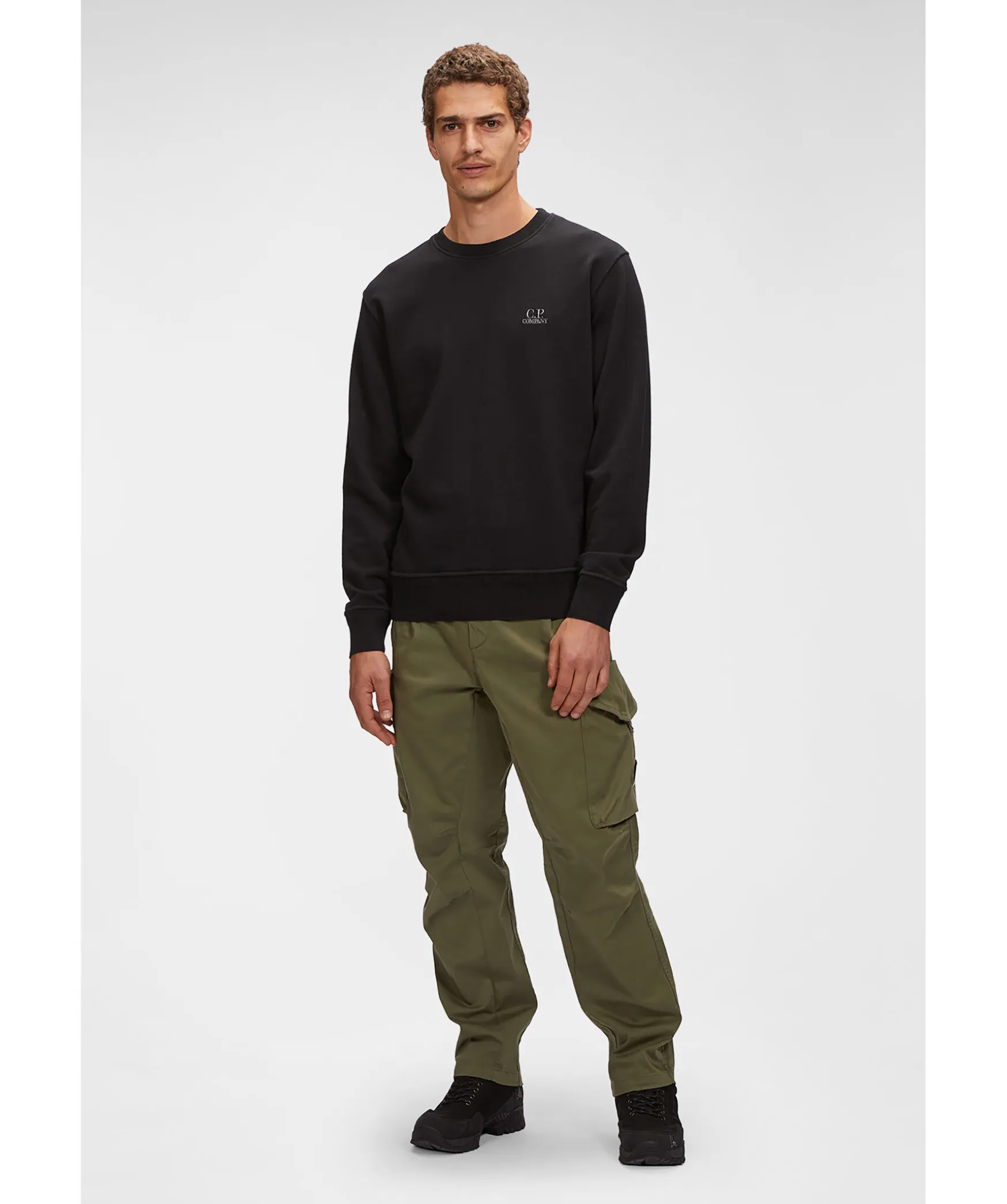 Cotton Fleece Logo Sweat