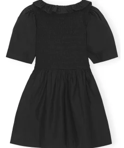Cotton Poplin Smock Dress