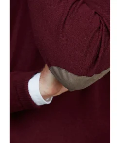 Crewneck Alcantara Patch