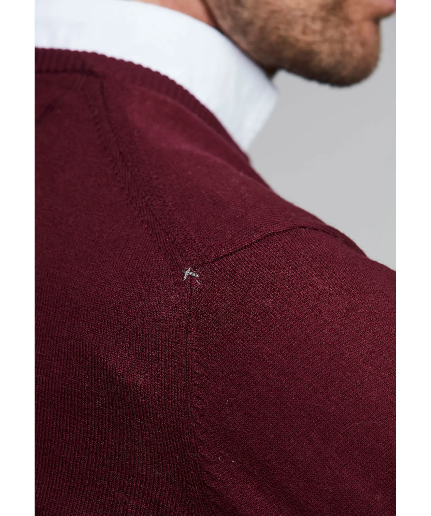 Crewneck Alcantara Patch