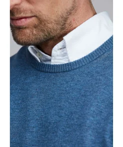 Crewneck Alcantara Patch