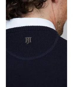 Crewneck Alcantara Patch