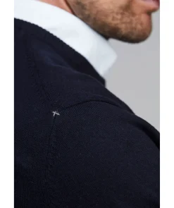 Crewneck Alcantara Patch