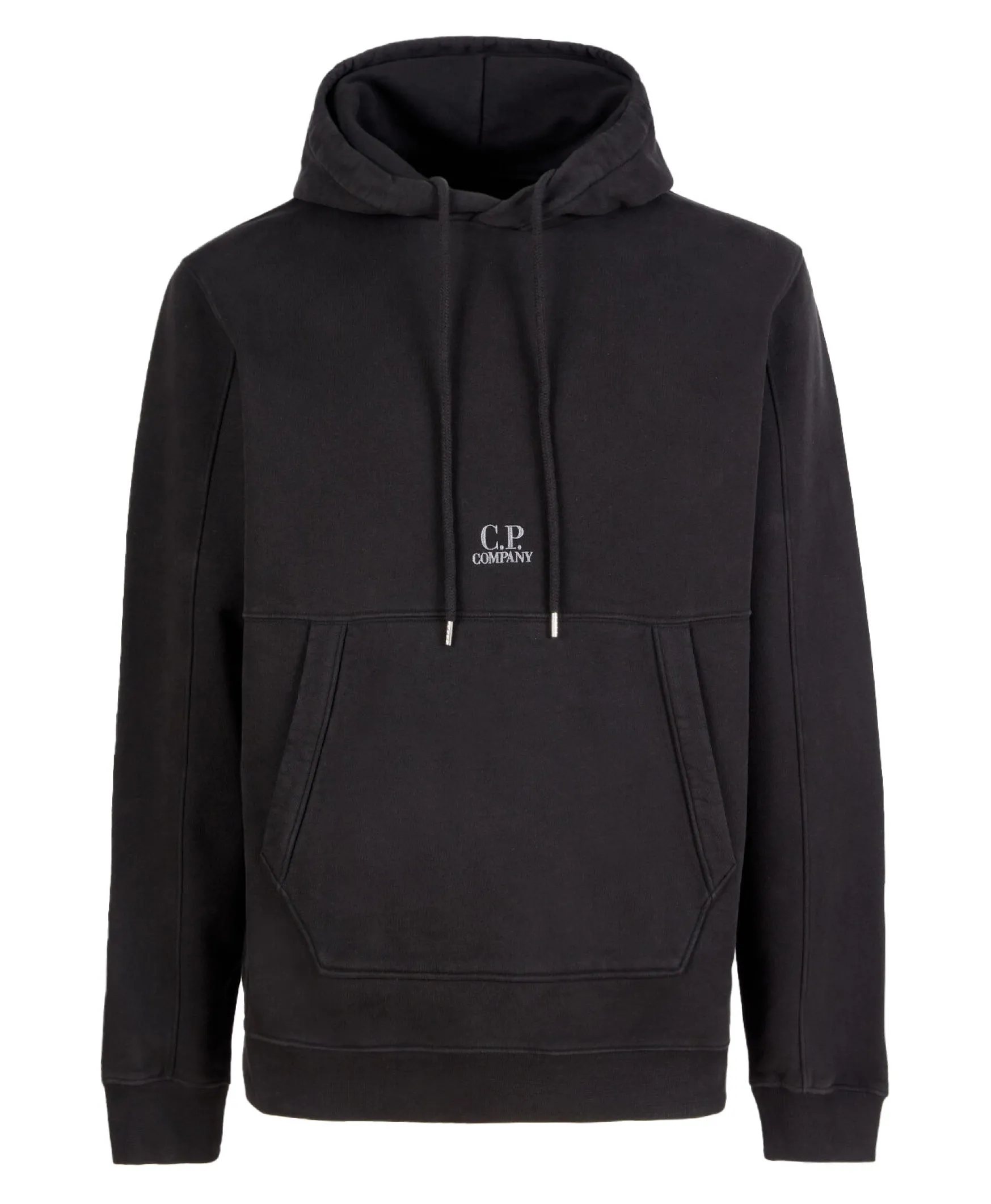 Diagonal Fleece Hoodie