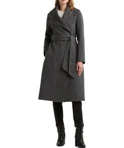 Double Fc Wrap Wool Coat