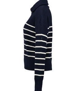 Faringso Striped Zip Knit