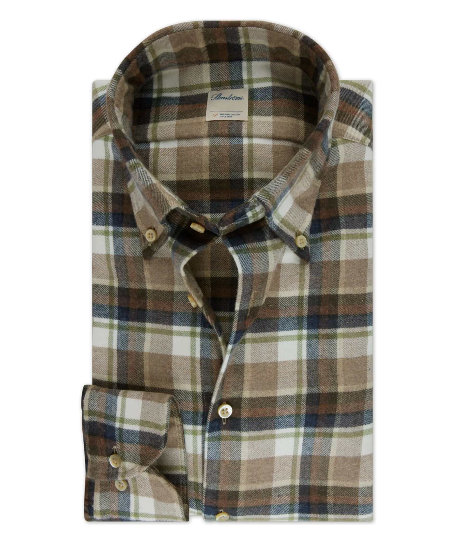 Fitted Body Flannel Check