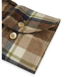 Fitted Body Flannel Check