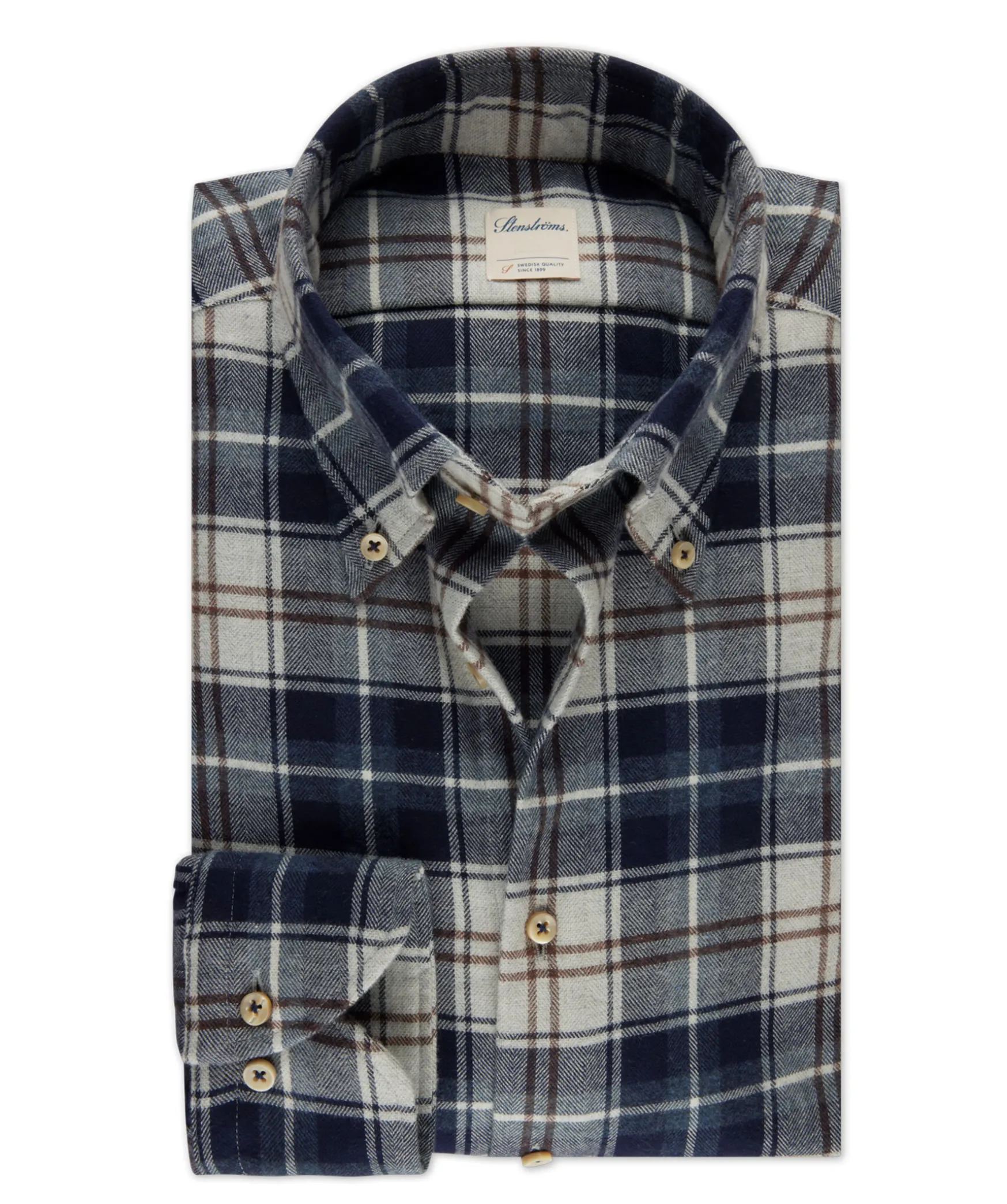 Fitted Body Flannel Check