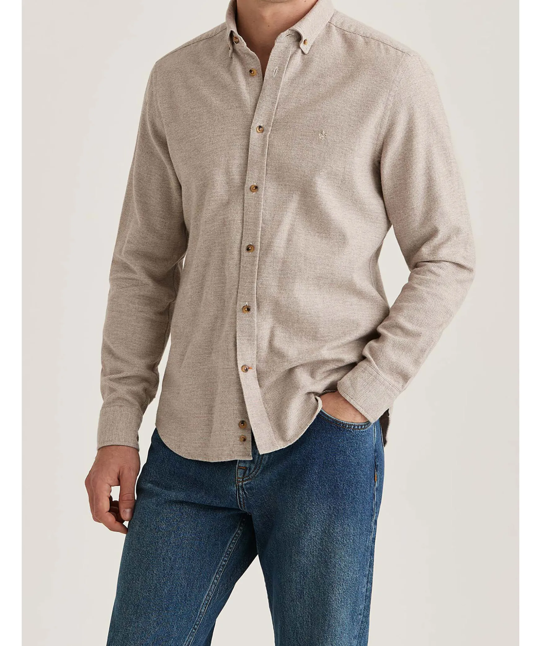 Flannel Check Shirt Slim