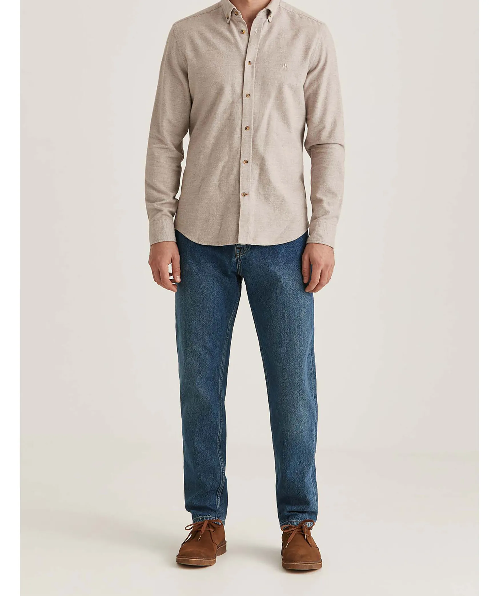 Flannel Check Shirt Slim