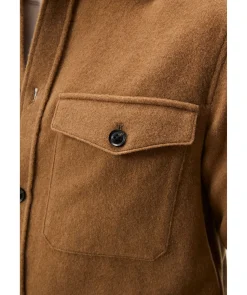 Flat Wool Overshirt