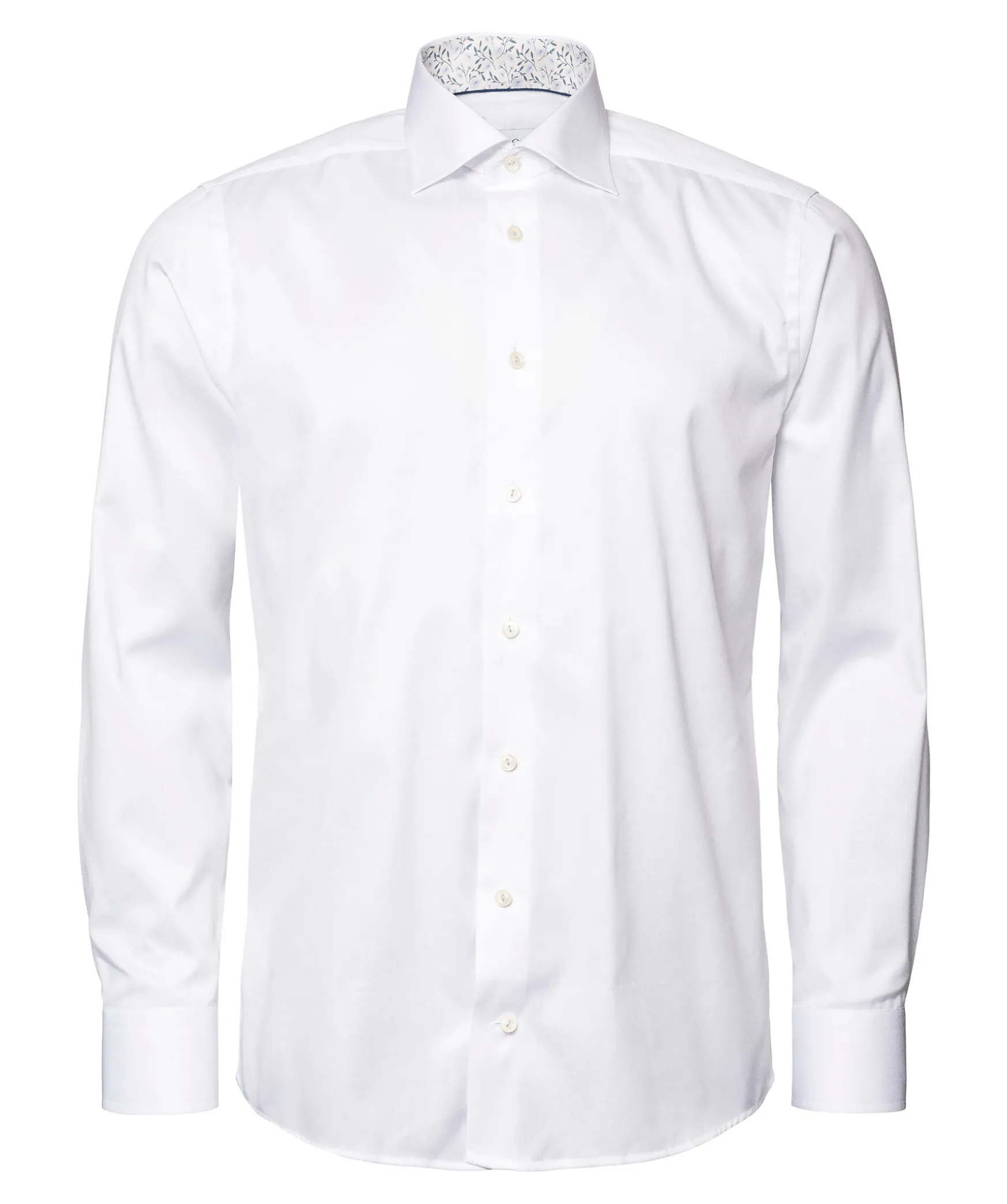 Floral Effect Twill Slim