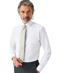 Floral Effect Twill Slim