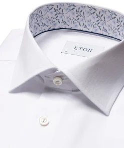 Floral Effect Twill Slim