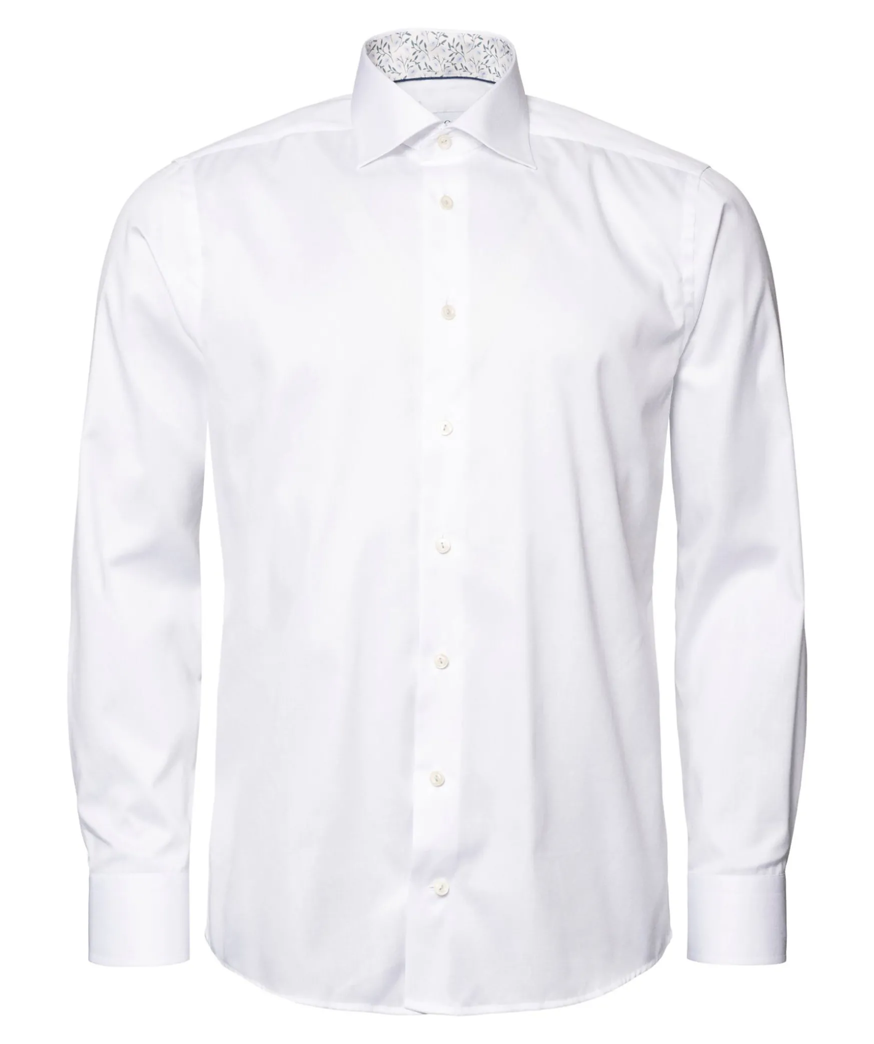 Floral Effect Twill Slim