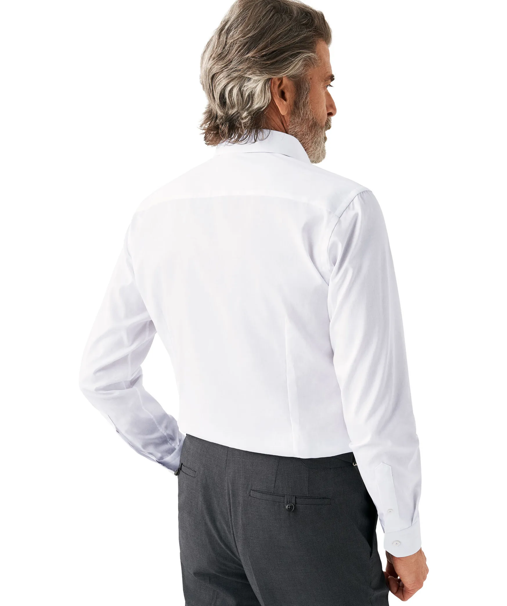 Floral Effect Twill Slim