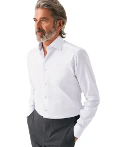 Floral Effect Twill Slim