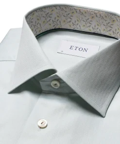 Floral Effect Twill Slim