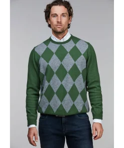 Geelong Crewneck Argyle
