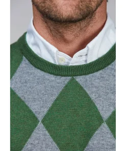 Geelong Crewneck Argyle