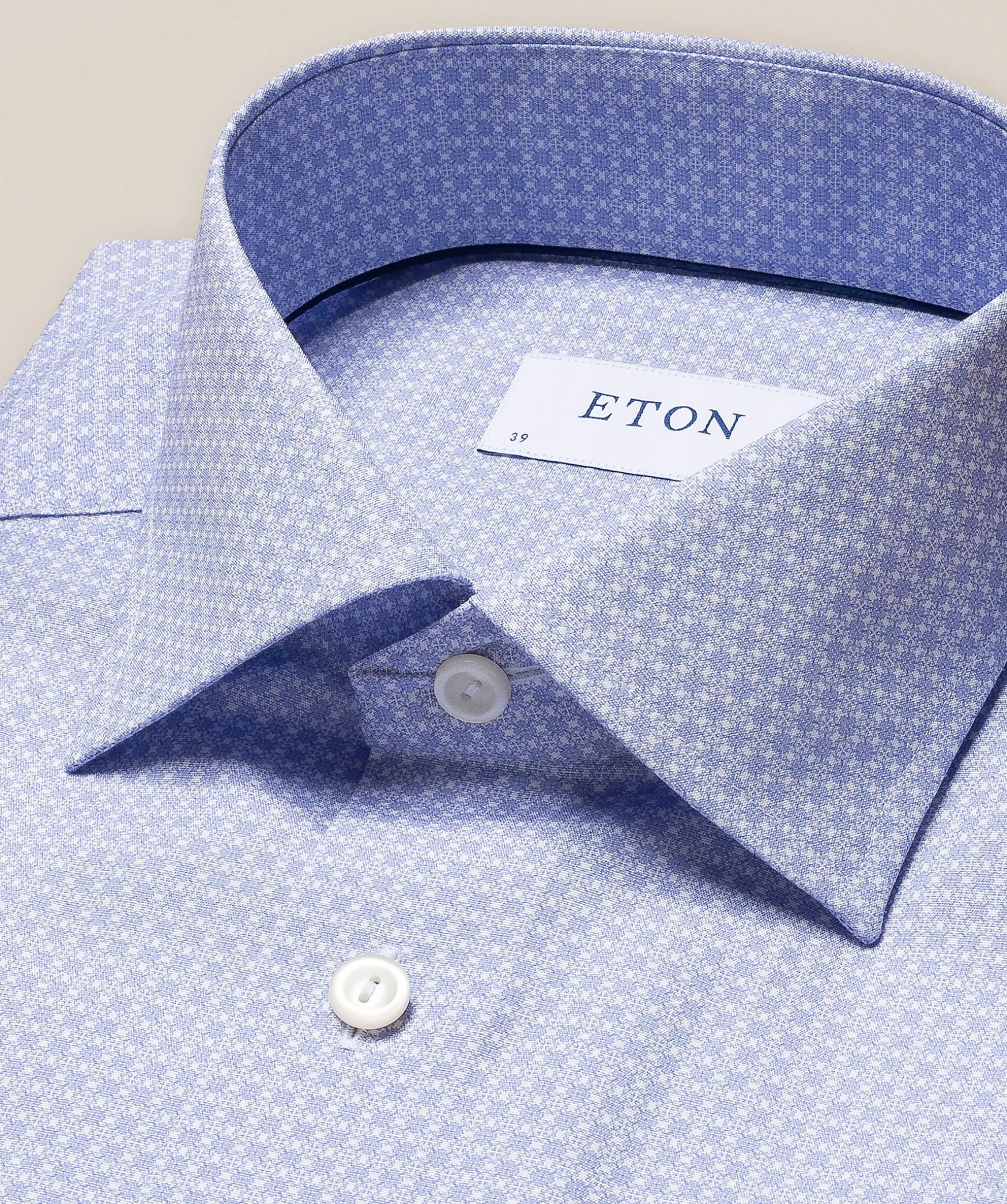 Geometric Poplin Slim