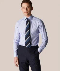 Geometric Poplin Slim