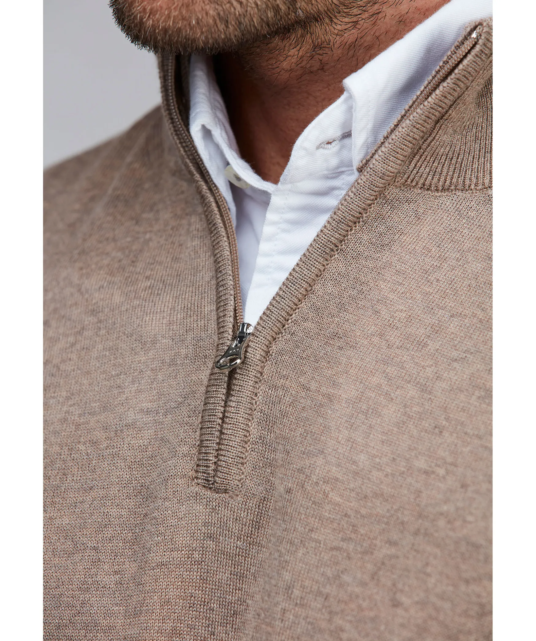 Halfzip Merino Knit