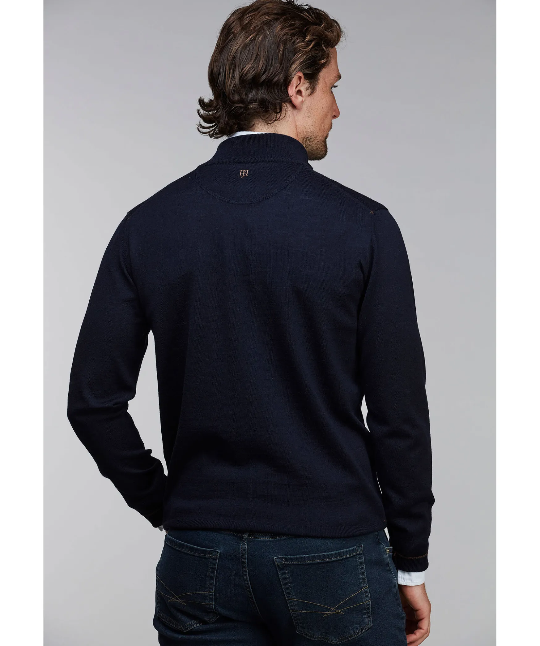 Halfzip Merino Knit