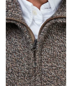 Halfzip Mouline Knit