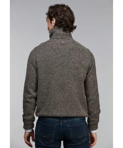 Halfzip Mouline Knit