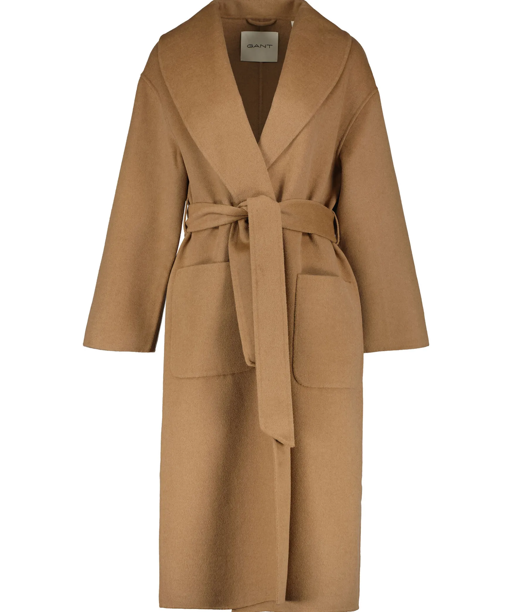 Handstitched Belted Coat