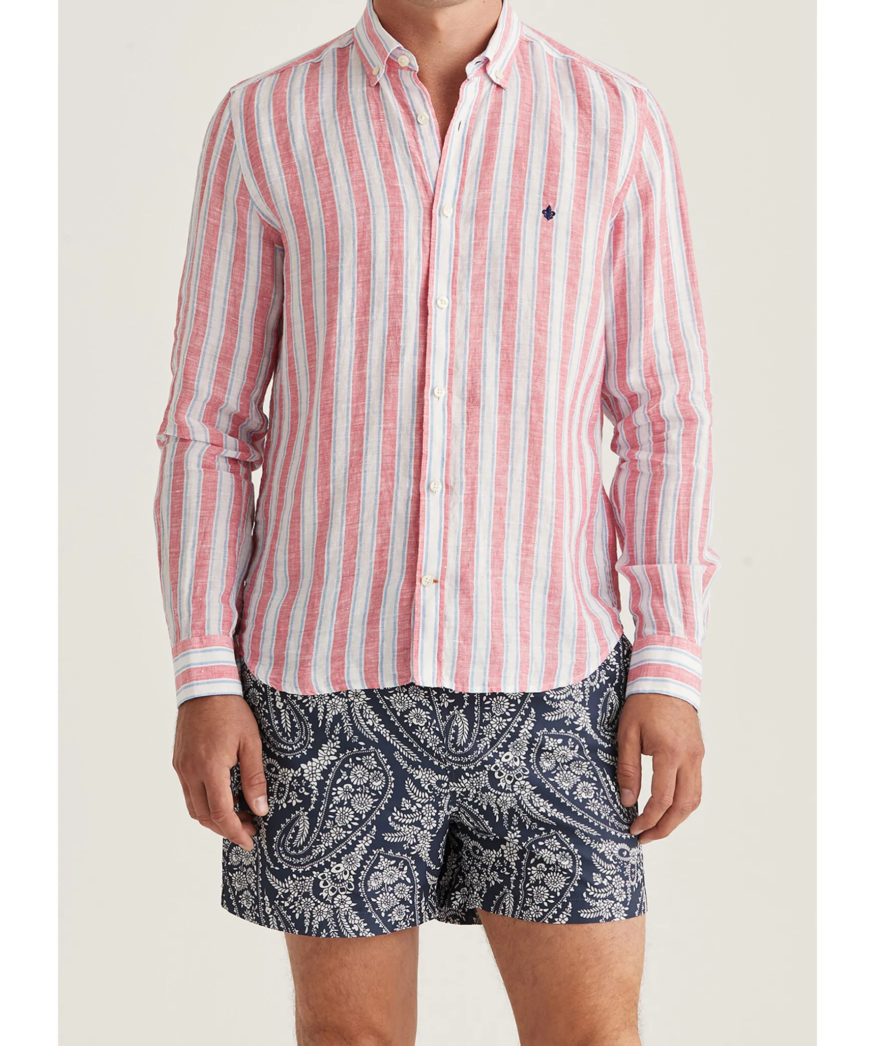 Happy Linen Stripe Bd