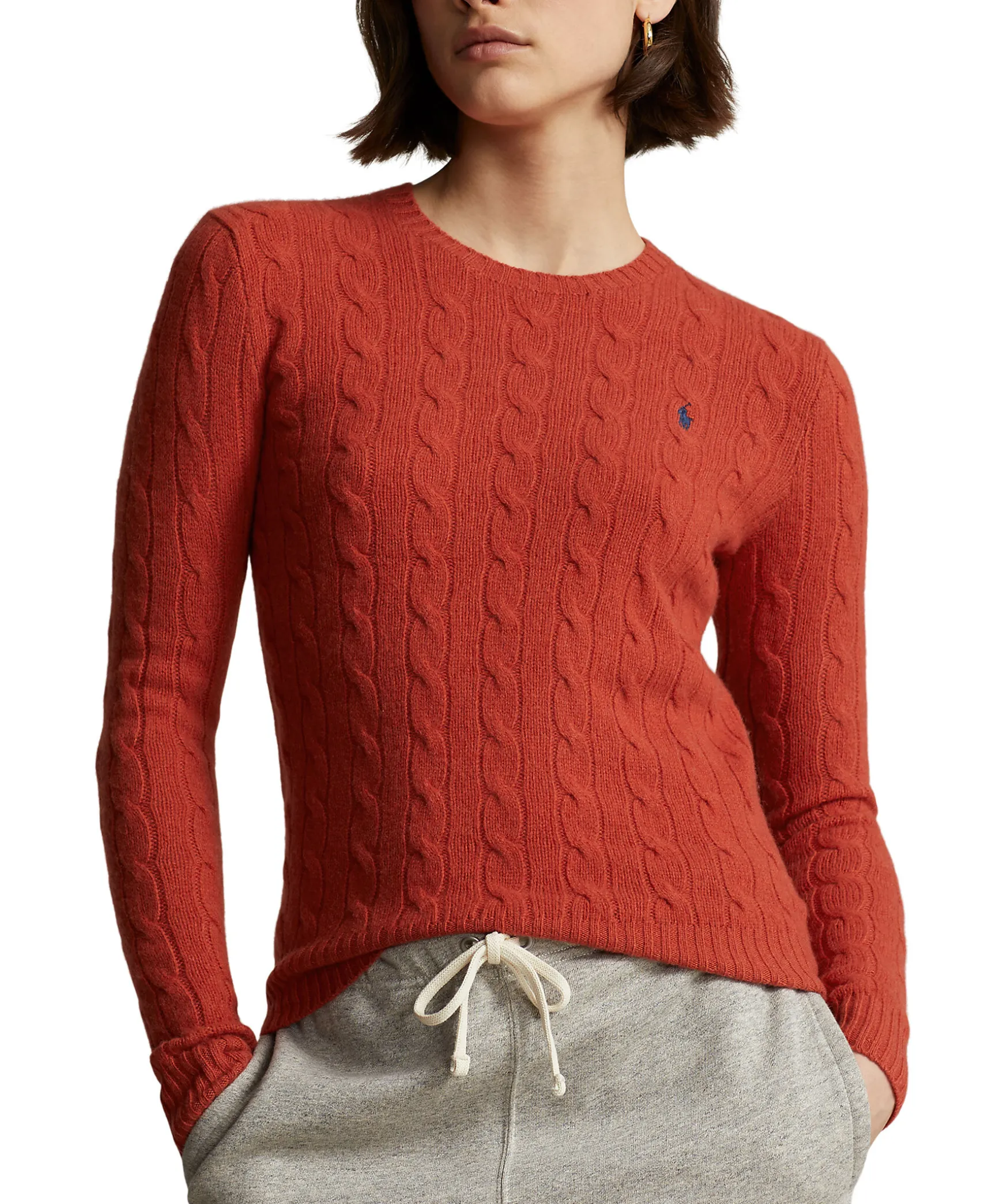 Julianna Cable Crew Knit