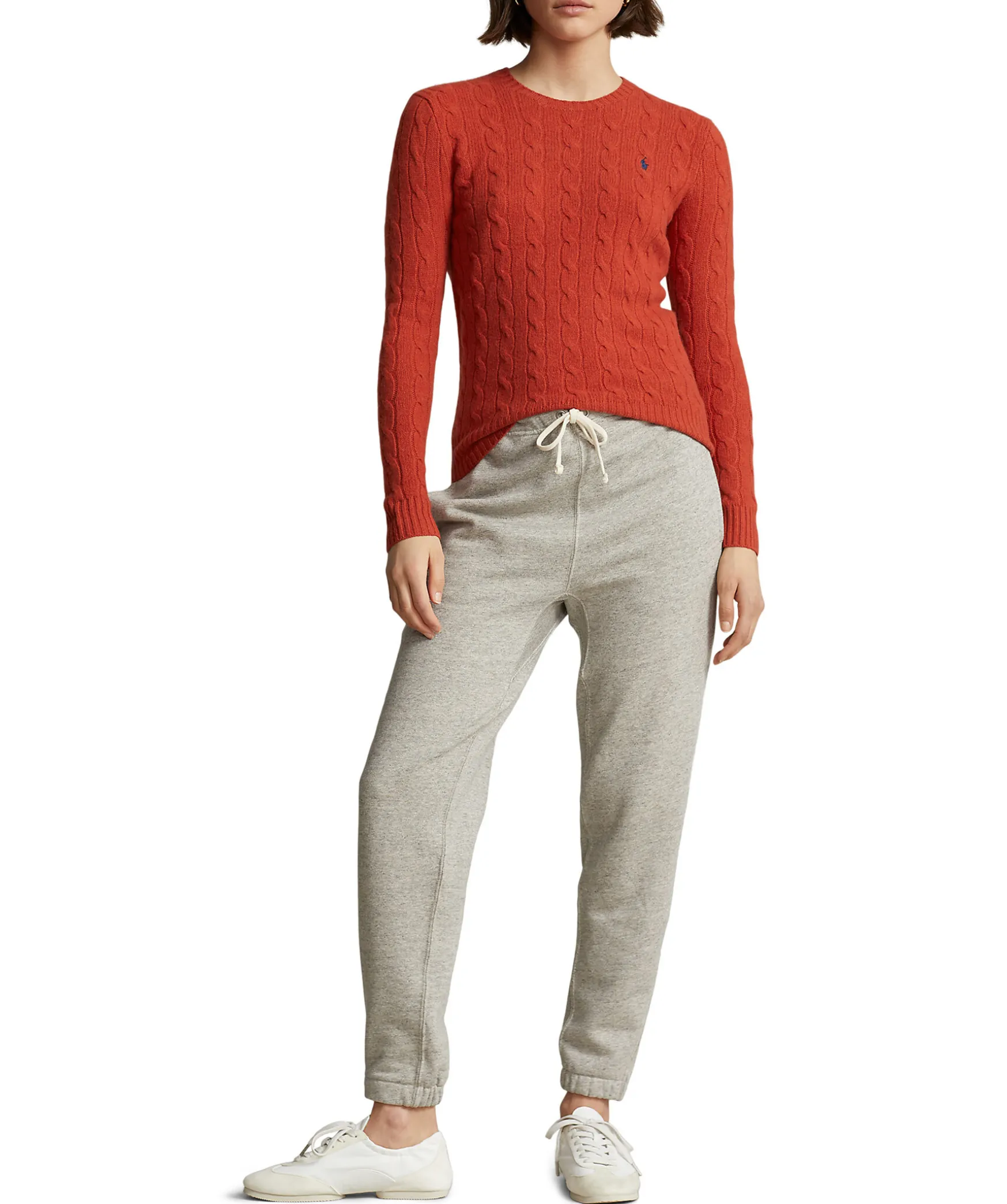 Julianna Cable Crew Knit