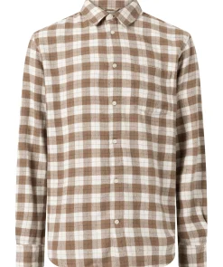 Loose Fit Checked Shirt