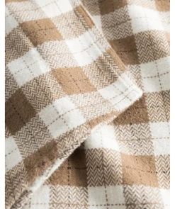 Loose Fit Checked Shirt