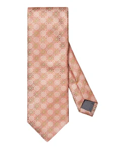 Medallion Print Silk Tie